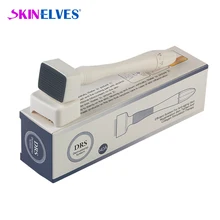 Дерма ролик DRS 140 иглы Нержавеющая сталь Регулируемая микро игла дермароллер штамп системы микроиглы дермо ролик комплект