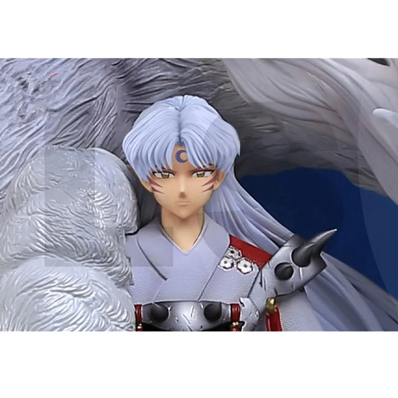 Аниме Inuyasha собака демон Sesshoumaru большая собака сцены GK смола статуя фигурка модель игрушки подарки X4200