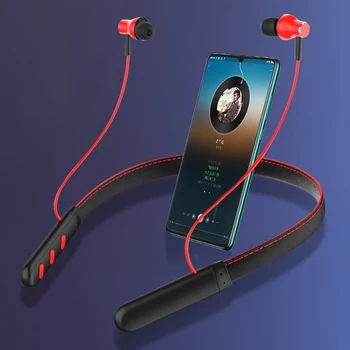 

Bluetooth 5.0 Neckband Sports Earphone Noise Cancelling Stereo Bass In-ear Magnetic Wireless Earpiece Earbuds Headphone with Mic