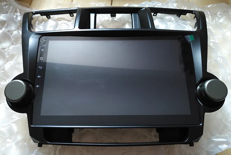 2 din android Авторадио для toyota highlander с 10 1 &quotсенсорным экраном 1G ram gps навигационная
