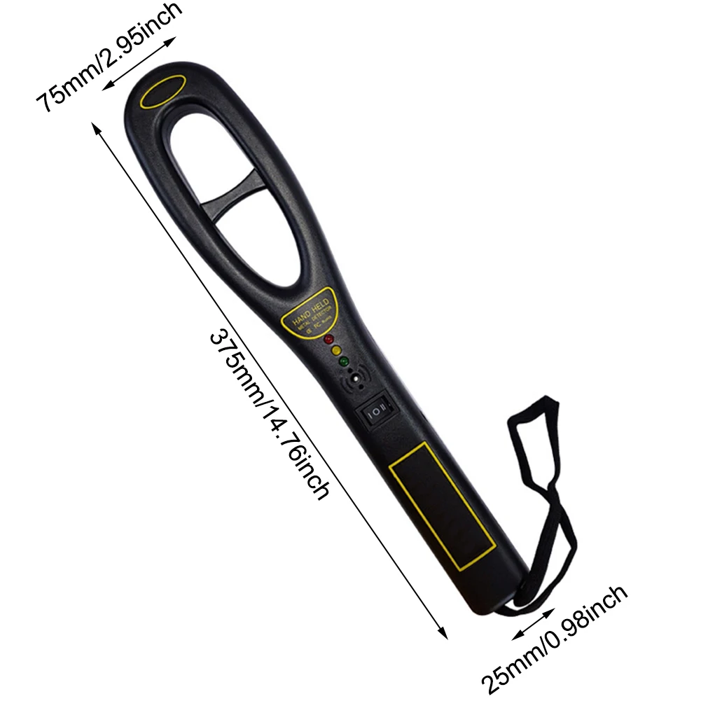 

Security Metal Detector Pinpointer High Sensitivity Pin Pointer All Metal Gold Finder Wiring Wall Detectors Radio Wave Induction