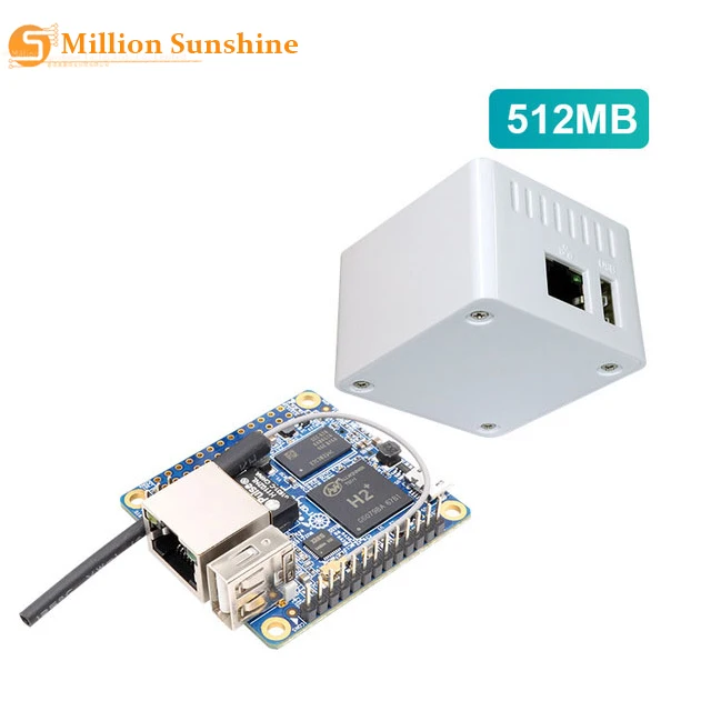 Orange Pi Zero Set4:Orange Zero512MB + защитный белый чехол H2 четырехъядерный процессор с
