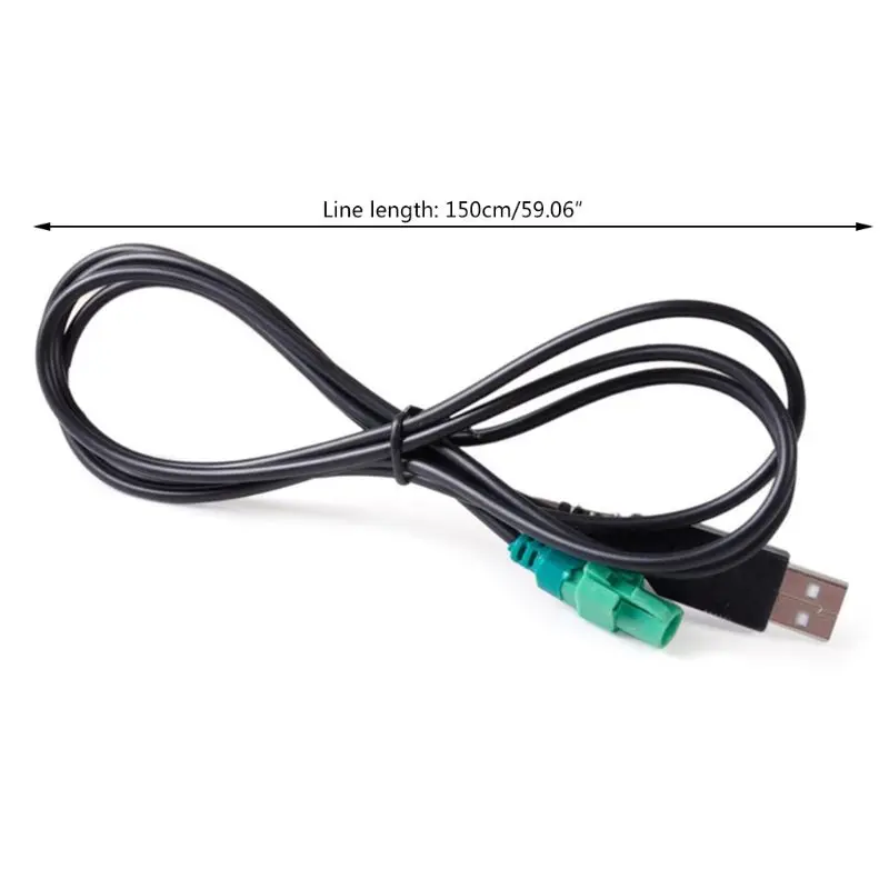 Круглый 4-контактный разъем для USB переключатель жгута кабеля адаптера для Bora Sagitar