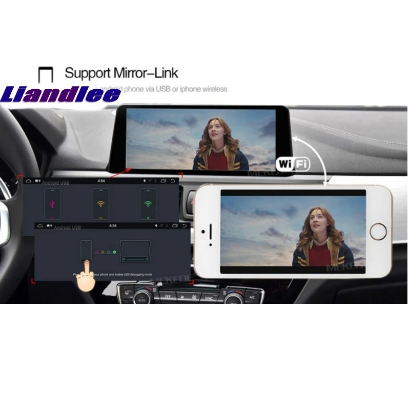 Для hyundai Elantra 2013 ~ 2015 NAVI LiisLee автомобильный мультимедийный плеер gps карты wifi Аудио CarPlay аксессуары Радио Навигация