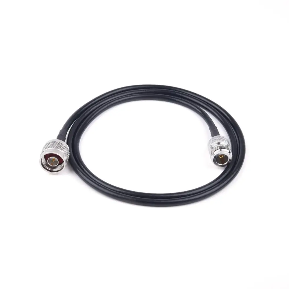 1-20M RG58/50-3 RF Coaxial Cable N Female to Male Extension Wire For Cellular Amplifier Signal Booster Antenna