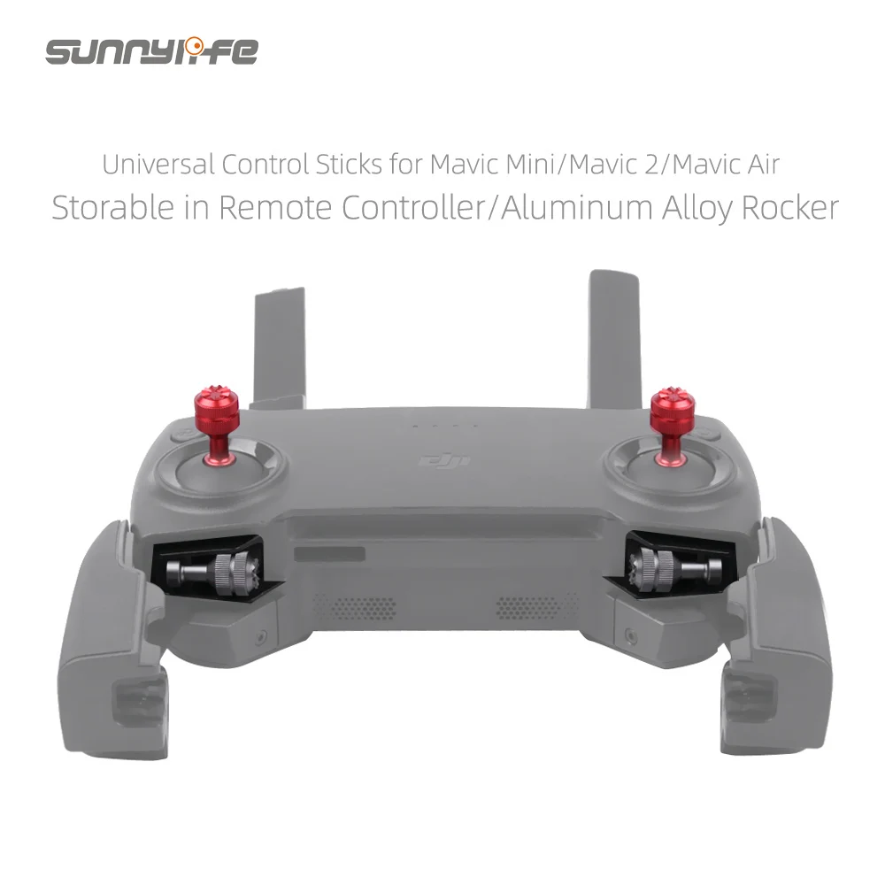 Sunnylife Aluminum Alloy Control Sticks Thumb Rocker Remote Controller