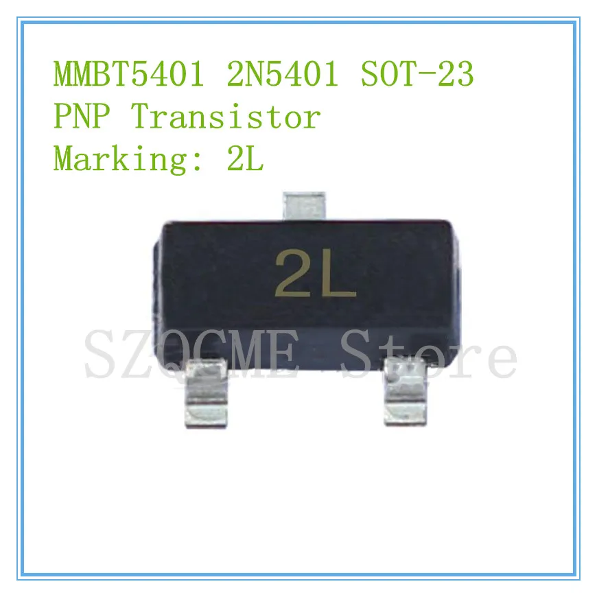 20PCS MMBT5401 2N5401 5401 G1 PNP Transistor SOT 23 SMD Medium and