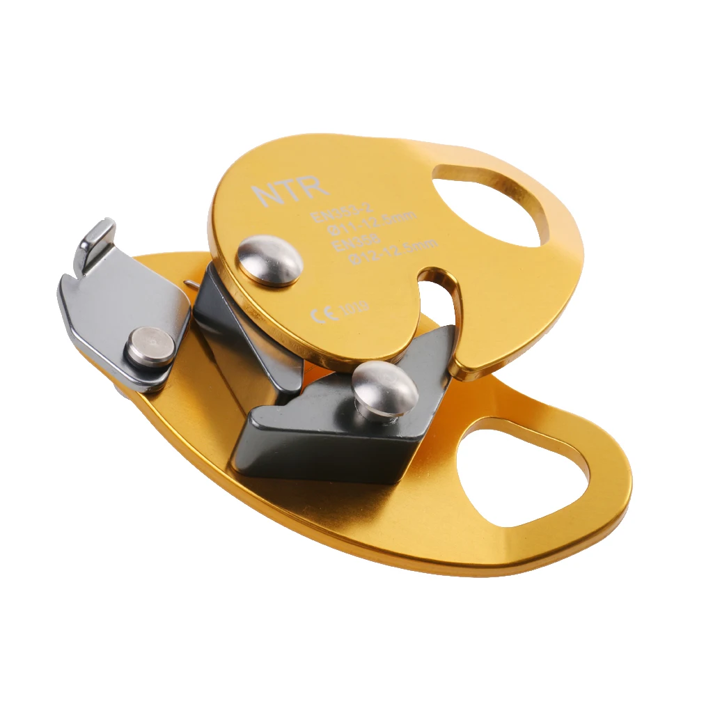 Gold Outdoor Tree Rock Climbing Rope Grab Protecta Equipment 15KN Camping Hiking Climbing Accessories