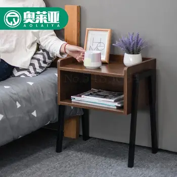 

Household Small Apartment Creative Small Tea Table Simple Balcony Tea Table Nordic Sofa Side Table Combination Bedside Table