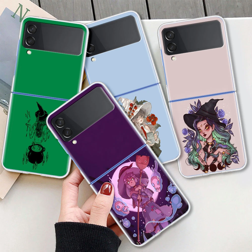 Transparent Capa For Samsung Galaxy Z Flip 3 5g Phone Case Accessories For Samsung Z Flip 5g Luxury Bag Girly Pastel Witch Goth Phone Case Covers Aliexpress Transparent Capa For Samsung Galaxy Z Flip 3 5g Phone Case Accessories For Samsung Z Flip 5g Luxury Bag Girly Pastel Witch Goth Phone Case Covers Aliexpress