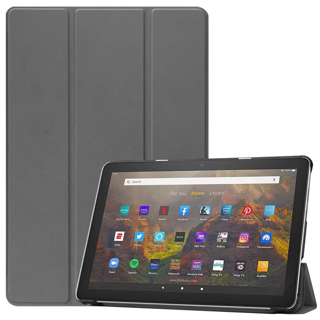 Stand for Fire HD 10 （2021）10 inch Tablet PU Leather Tablet Case for Fire HD 10 (2021) Cover Case