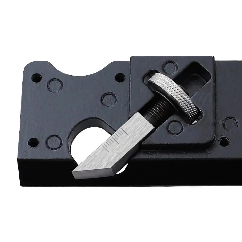 Woodworking Hand Tools Chamfer Plane Wood Quick Edge Planing Radian Corner Plane Trimming 4 Cutter Heads