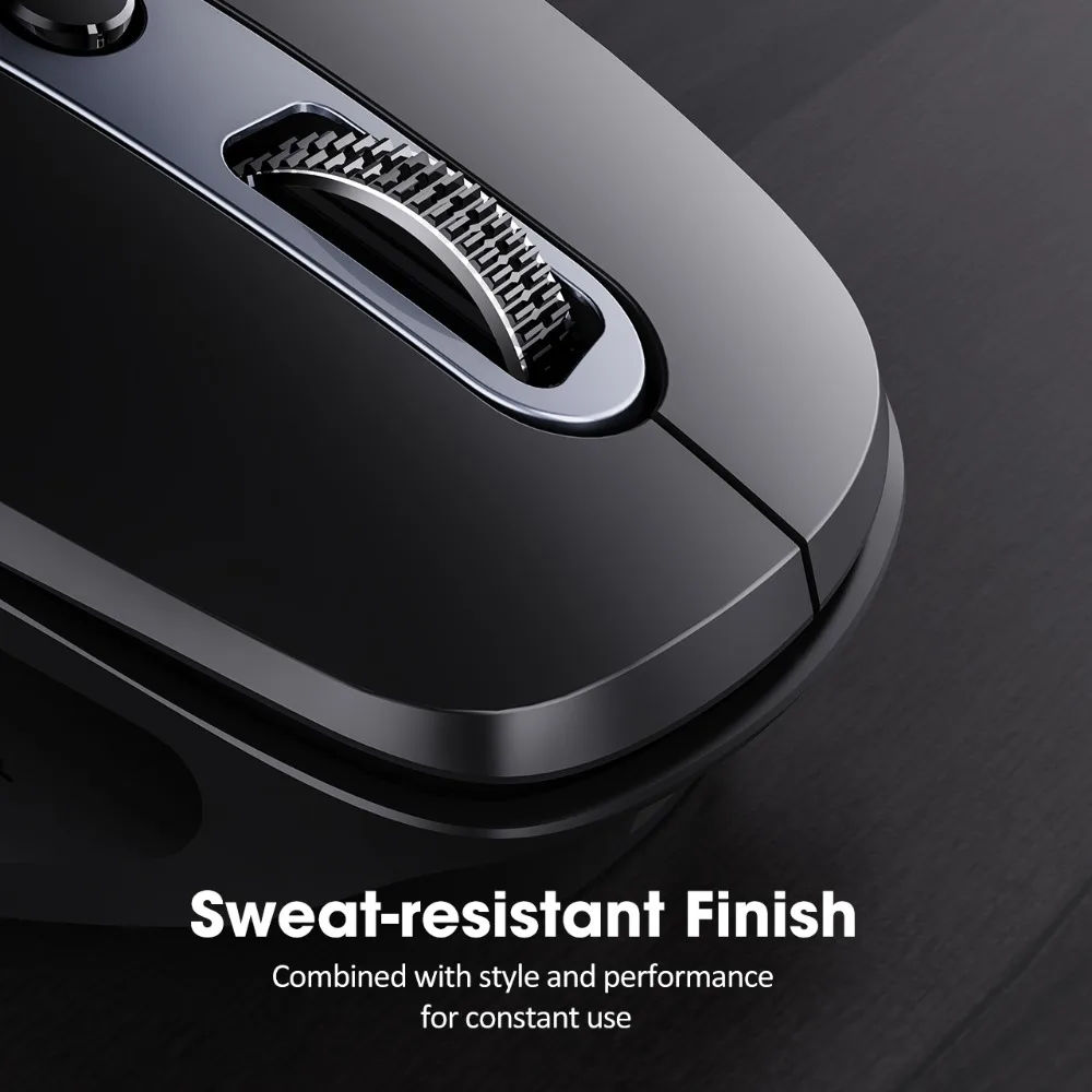 recarregável computador mouse 8 botões 3200 dpi