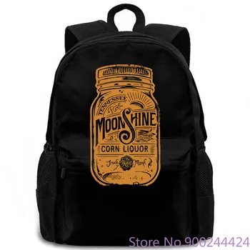 

Moonshine Glass Whiskey Fun Kult 20er 30er Hillbilly Rockabilly Schnaps Newest Stranger Things women men backpack laptop