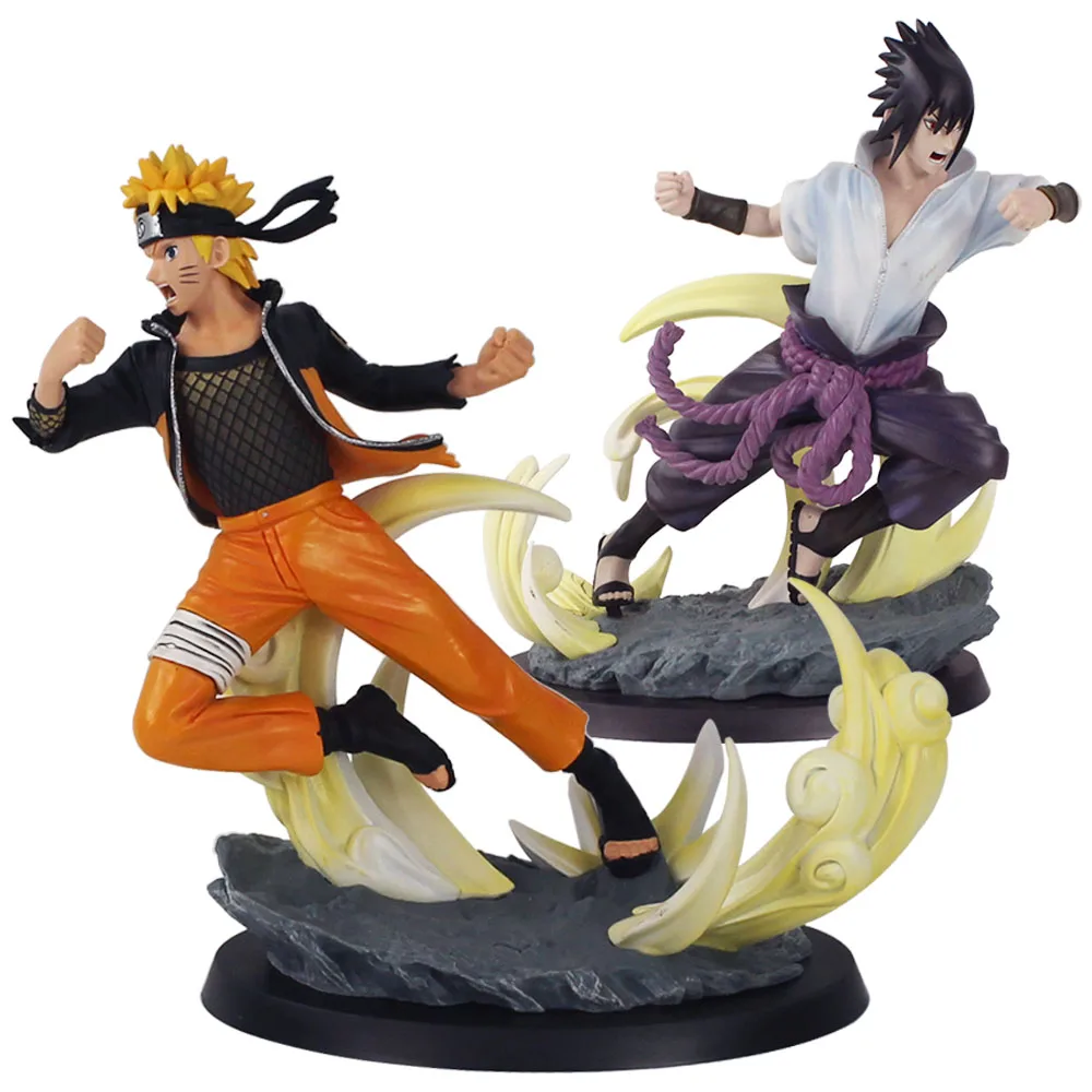 30 см Наруто Shippuden Storm 4 Uzumaki Naruto Uchiha Sasuke ПВХ фигурка 1/6 масштаб статуя количество