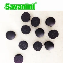 Savanini marka mała okrągła czarna guma antypoślizgowy peletki element pedału dywanowego