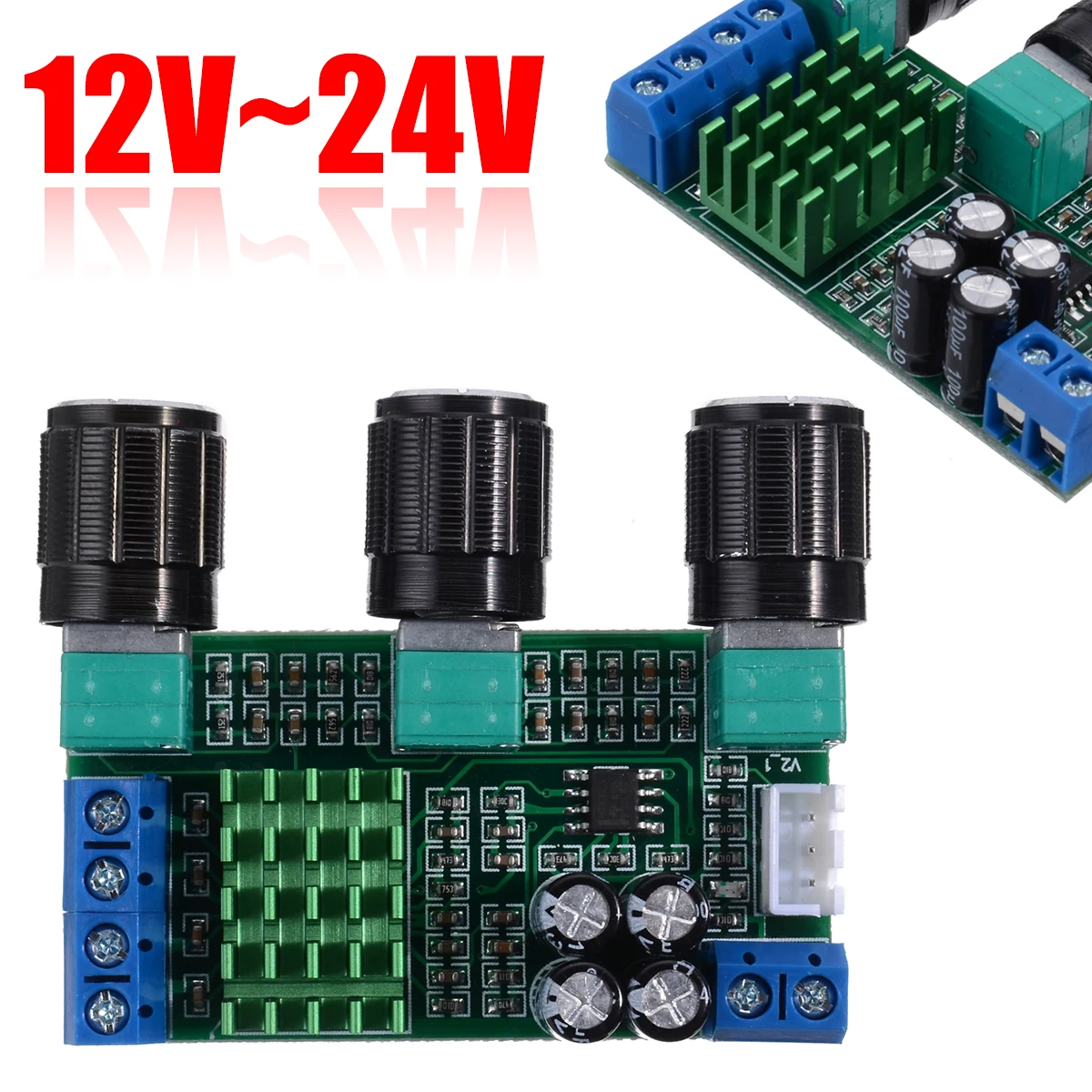 1pc TPA3116D2 80W+80W Power Amplifier Board 12V~24V Dual Channel Stereo Professional Digital Amplifier Boards
1pc TPA3116D2 80W+80W Power Amplifier Board 12V~24V Dual Channel Stereo Professional Digital Amplifier Boards