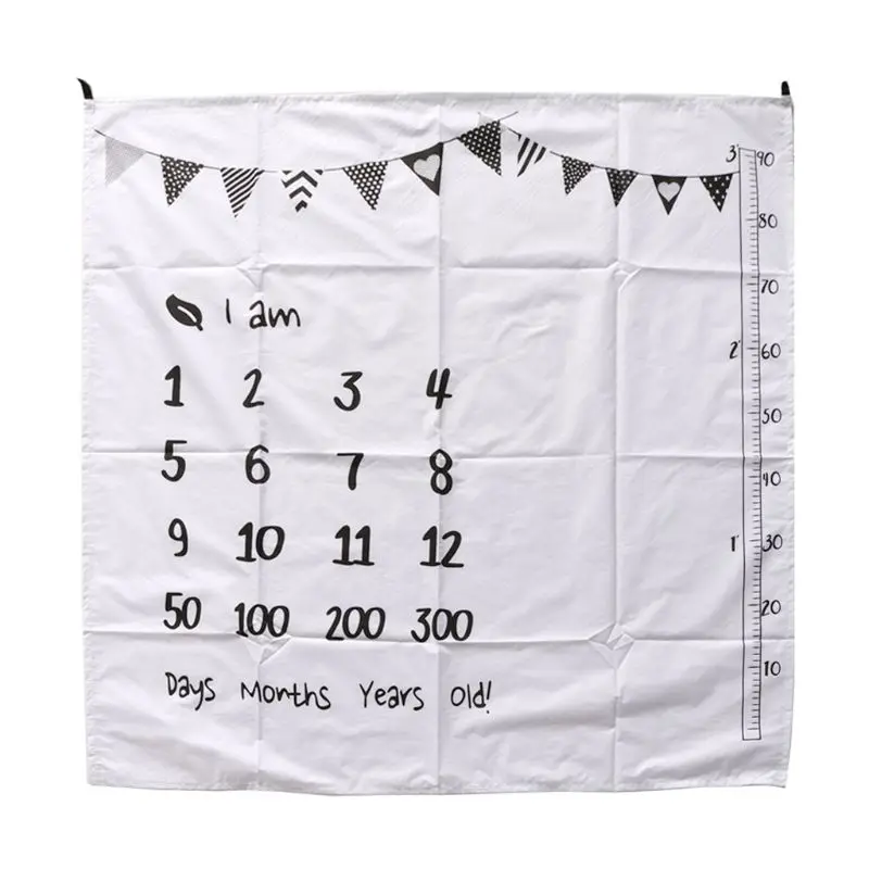 Toalha de Banho Bebê Marco Cobertores Musselina Recém-nascido Fotografia Fundo Adereços Infantil Swaddle Envoltório Cama Colcha Crianças 100x100cm 3 Cheap Cobertores e mantas