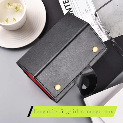 2-8 Grids Glasses Storage Box High Capacity Eyeglass Jewelry Organizer Holder Portable Travel Hangable Sunglasses Storage Bag - Цвет: Style 4