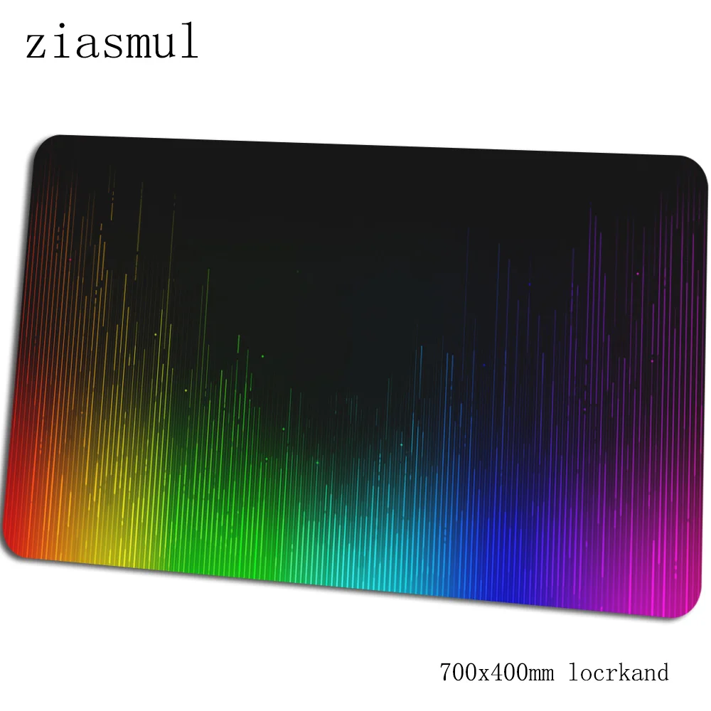 Rgb коврик для мыши геймер 700x400x3 мм игровой коврик для мыши персональный notbook Настольный коврик гель padmouse игры pc gamer коврики геймпад - Цвет: Size 700x400x3mm