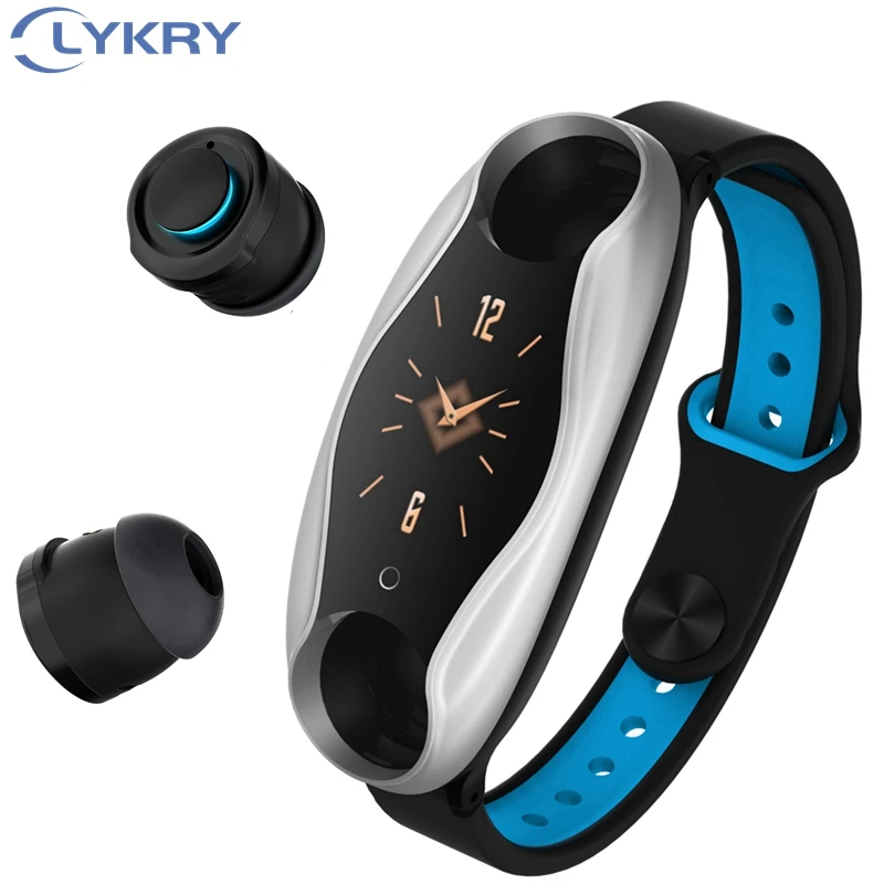 Смарт часы LYKRY T90 с Bluetooth 5 0 и фитнес трекером|Смарт-часы| |