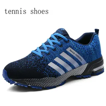 

Fashion Men's Shoes Portable Breathable Tennis Shoes 47 Large Size Sneakers Comfortable Walking Jogging Casual Flat Shoe