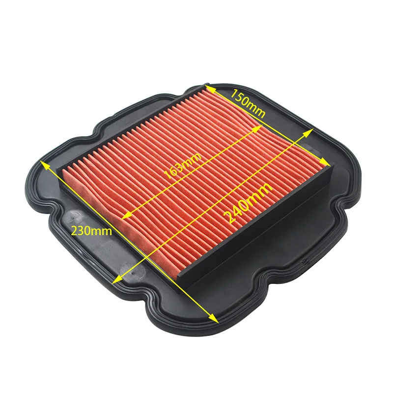 Air Filter Cleaner Air Filter Motorcycle Air Filter Road Passion Motorcycle Parts Air Filter Cleaner for Suzuki DL650 DL 650 V-Strom DL1000 DL 1000 2002-2012 KLV1000 KLV 1000 04-06