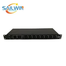 Стабильный 4/8 способ DMX распределитель сигнала AC11V-240V DMX разделитель усилителя сигнала 8 DMX Внешний порт для сценического освещения светодиодный движущаяся головка