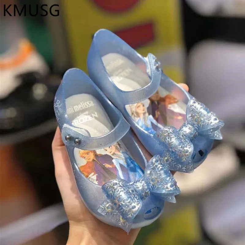 Mini chaussures de plage pour enfants | Sandales de gelée, ultra agirl, à nœud papillon, chaussures de plage, antidérapantes, originales, pour Melissa Girl, 2020