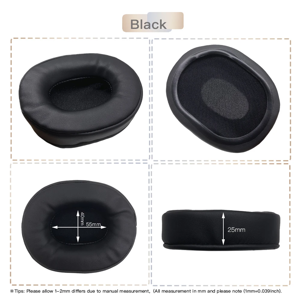 Almofadas de Substituição para Fones de Ouvido Almofada para Edifier W855 W855bt Convés w 855 855bt - Image 6
