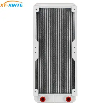 

Aluminum Water Cooling 18 Tube G1/4 Thread 120/240/360mm Radiator LED for CPU/GPU Liquid Cooler Heatsink Exchanger for PC