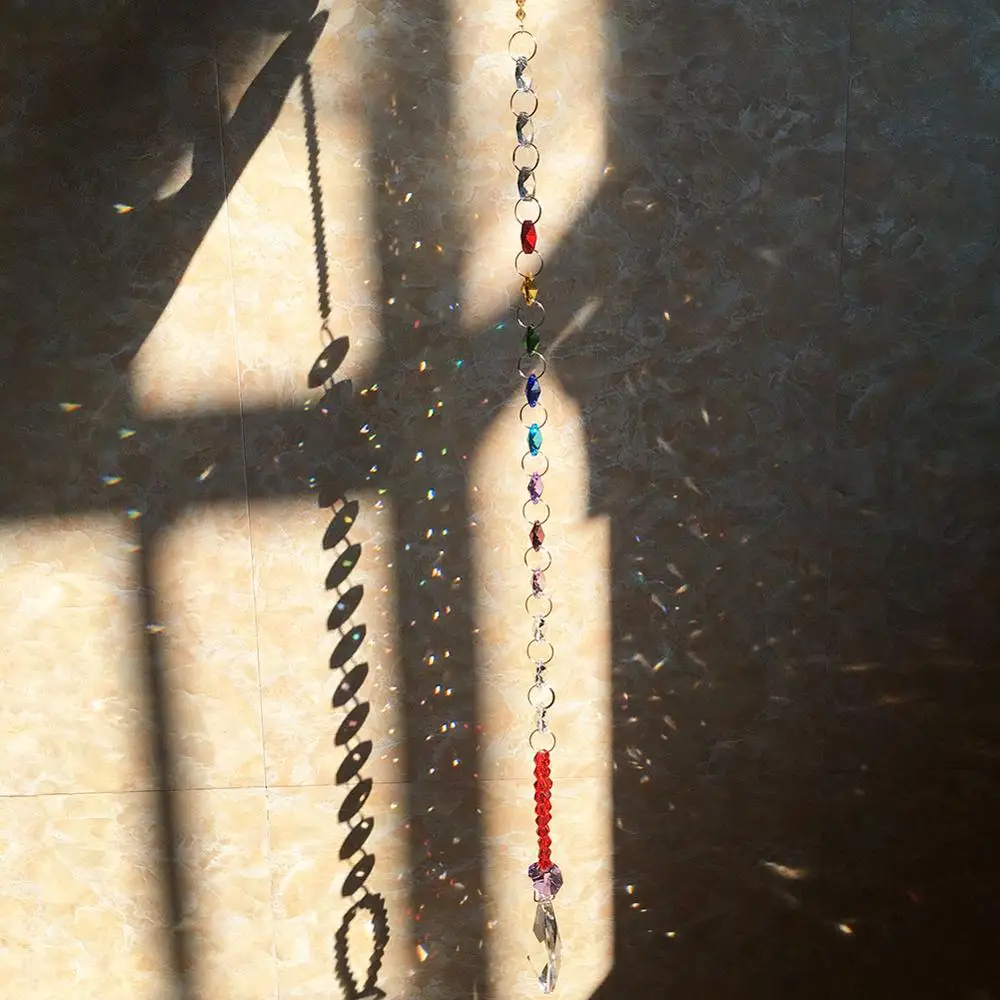 50 мм Хрустальный Suncatcher Chakra хрустальный шар-Призма подвесной стеклянный шар кулон для свадьбы, растения, Декор окна