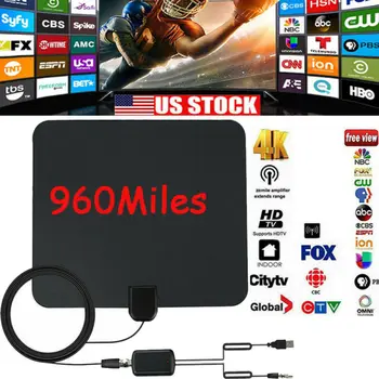 

Hot Antenna TV Digital HD HDTV 1080p Skywire 4K Antena Amplified TV Antenna