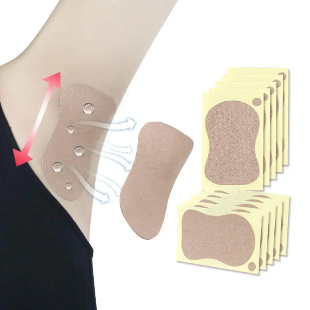 

4pcs/Set Sweat Pad Underarm Adhesive Sweat Pad Armpit Antiperspirant Deodorant Sweat-absorbent Stickers High Quality