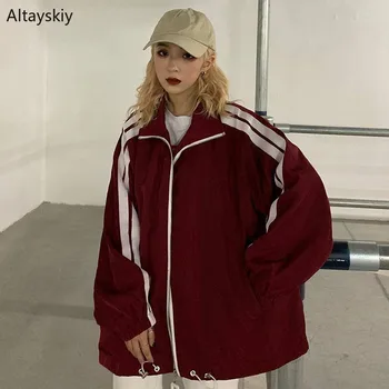 

Jackets Women Streetwear Female Fashion Thin Loose Spring Autumn 2020 New Trendy Korean Style All-match Womens Clothing Casual