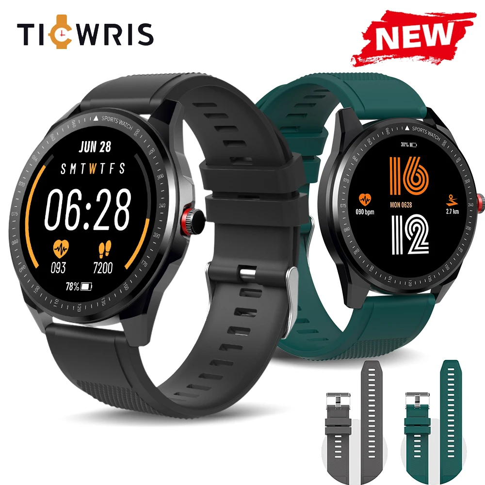 Смарт-часы TICWRIS RS 1 3 дюйма 31 спортивный режим водозащита IP68 Bluetooth 5 0 женские 2020 для