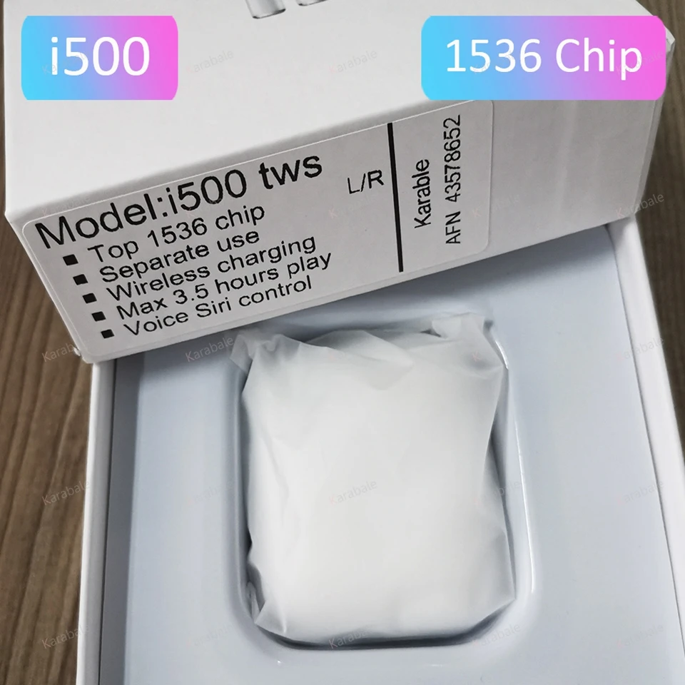 I500 наушники-вкладыши TWS 2 поколения Реплика 1:1 Беспроводной наушники 5D супер бас i500 наушники-вкладыши tws с pk i20 i60 i80 i100 i200 наушники-вкладыши tws