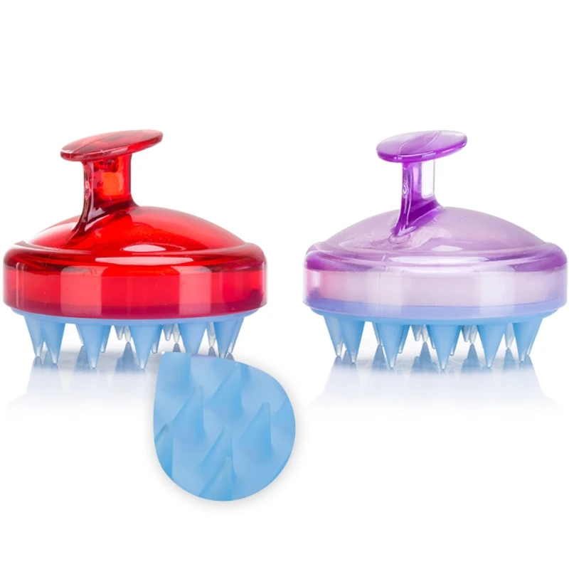 

Hair Scalp Massager Soft Silicone Shampoo Brush For Hair Growth And Stress Release