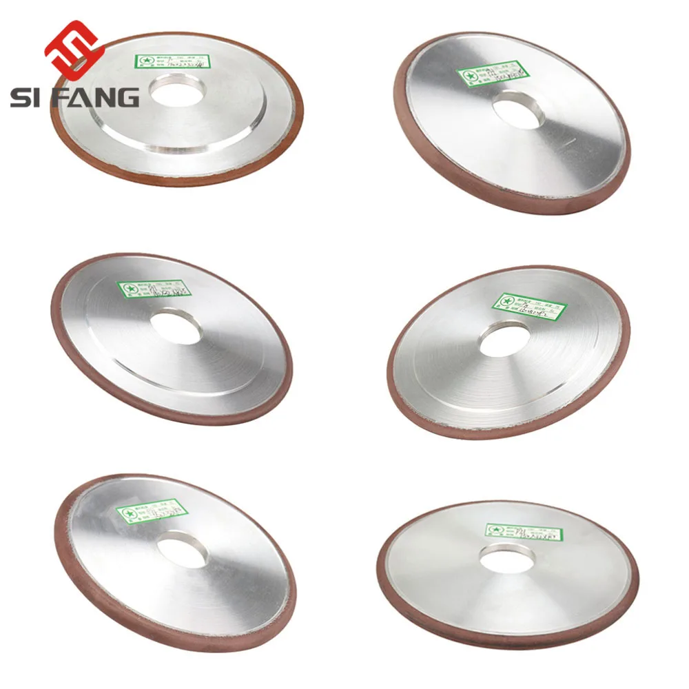 150mm Diamond Grinding Wheel 150mm Circular edge diamond Disc grinding wheel for Metal Tungsten Steel Milling Cutter Tool R1 R1.5 R2 R3 R4 R5