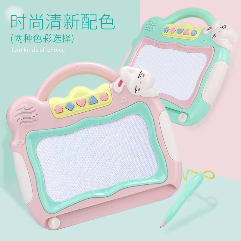 

Children Infant Sketchpad Baby Large Size Magnetic Doodle Board Color Painting CHILDREN'S Writing Board Magnetic 1-3 Years Old 2