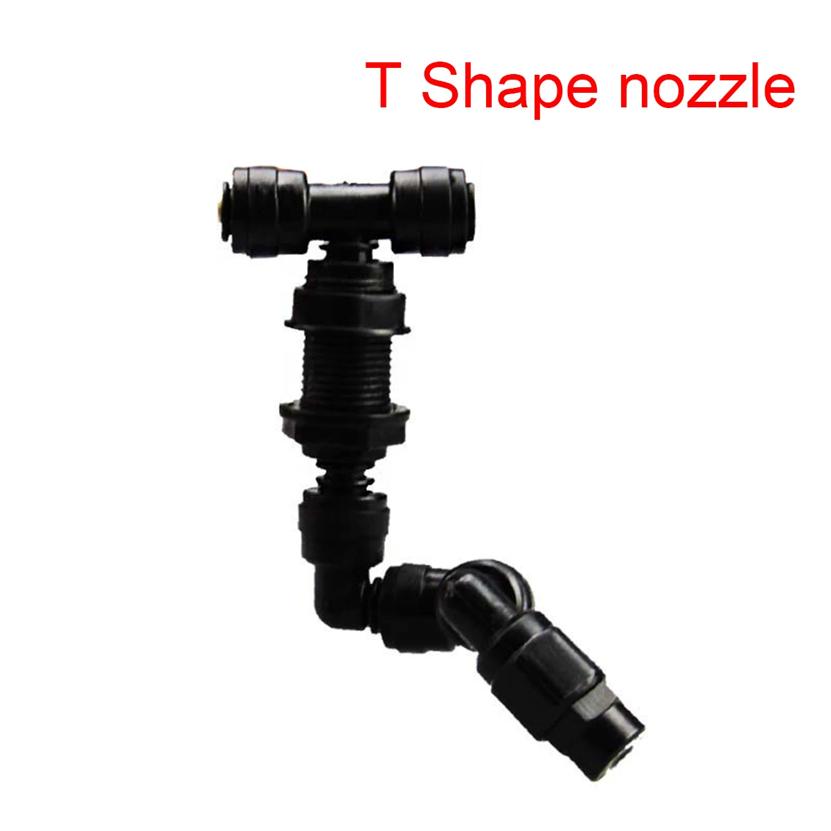 T /L Shape Rotating Reptiles Pets Feeding Sprayers Ecological Landscaping Misting Assembly Nozzle for Cooling Garden Supplies