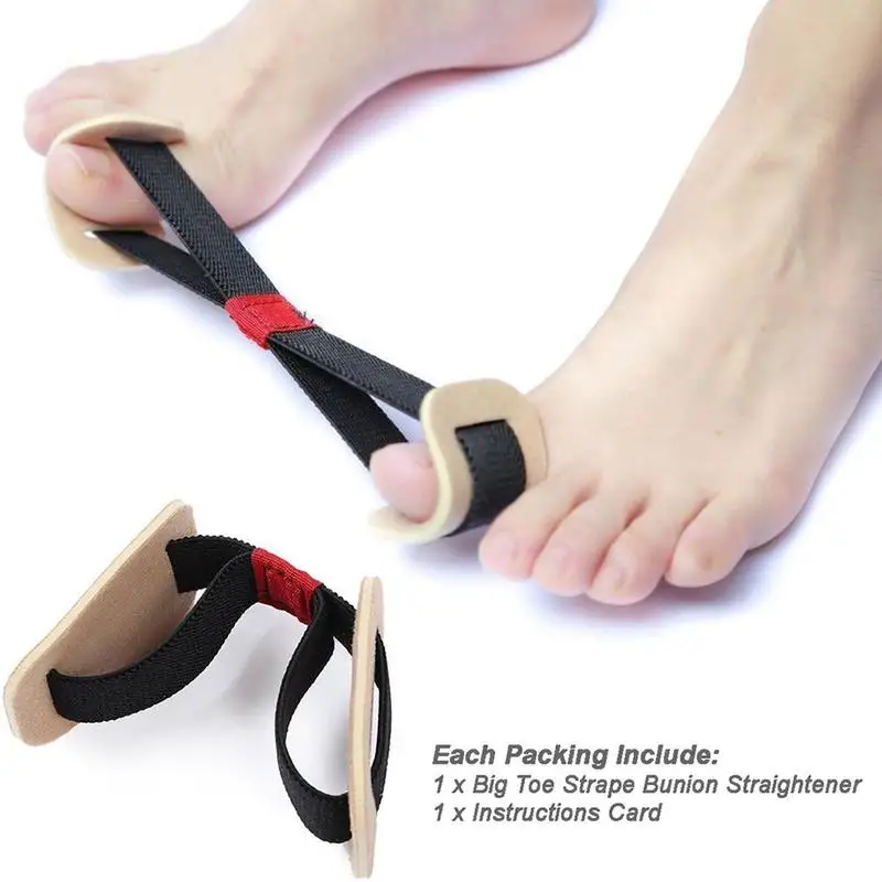 Foot Hallux Valgus Belt Orthotics Big Toe Stretcher Thumb Care Bone Corrector Splint Correction Training Feet massage R5R3