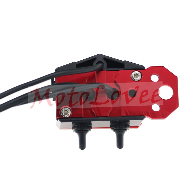 Motolove Универсальное USB Автомобильное зарядное устройство, мощность шоу напряжения, DC12V-0.5W переключатель, поворотный мигающий светильник, головной светильник для электрического скутера