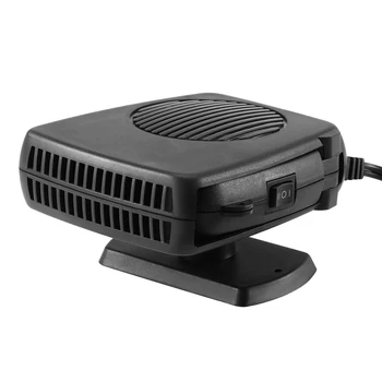 

New 2 In 1 12V Electric Heating Car Heater Air Cooler Fan Windscreen Demister Defroster Portable Auto Dryer Heated Good Gift
