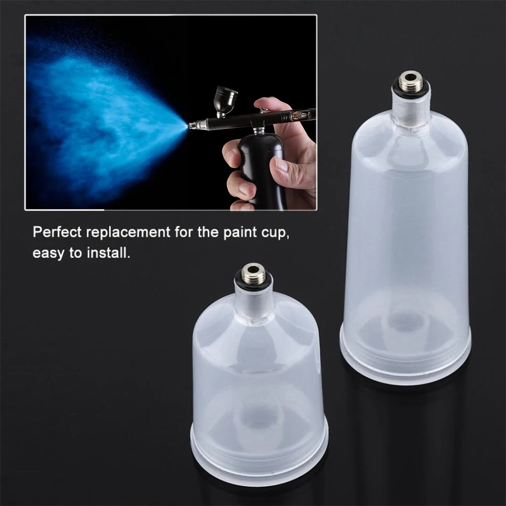 Airbrush Dual Action Gravity Feed 0.3mm Nozzle Spray Gun Cake Decorating Nail Manicure With Clean Kit