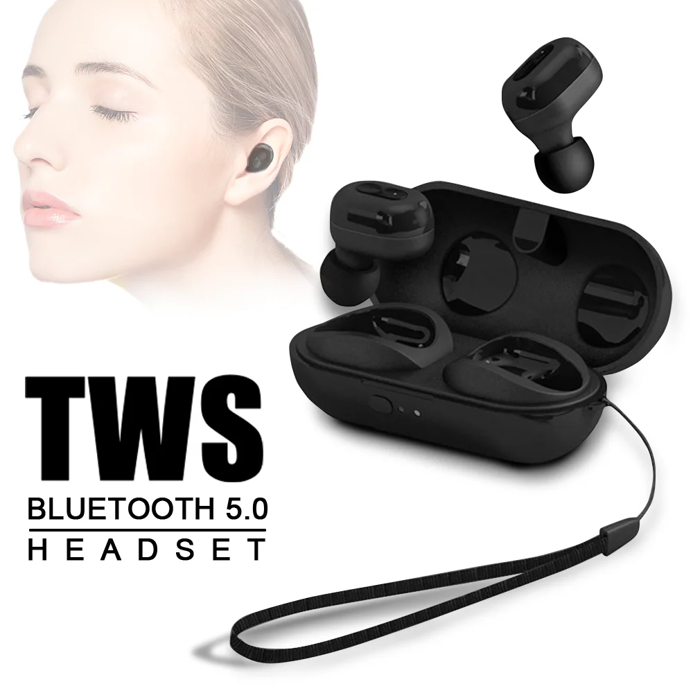 Мини Мода N9 Bluetooth гарнитуры беспроводные наушники 5,0 TWS наушники с шумоподавлением микрофон для iPhone Xiaomi huawei samsung