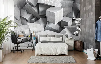 

[Self-Adhesive] 3D Stone 103348 Wall Paper mural Wall Print Decal Wall Murals