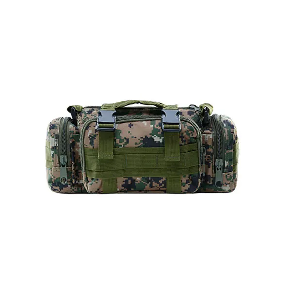 Molle Military Tactical Waist Bag Camping Traveling Hiking Climbing Nylon Shoulder Pack Pouch Outdoor Sports Hunting Gym Bag - Цвет: Digital2