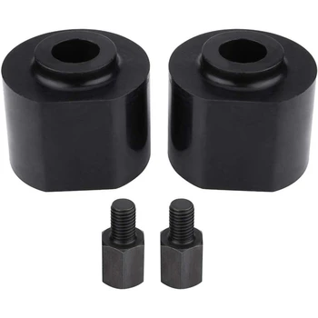 

Leveling Lift Kit Black 3Inch Front Leveling Lift Kit Super Duty with Stud Extender Lifting Pad for F250 F350 Excursion