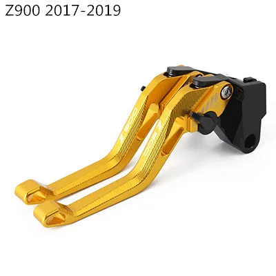 DESRIK логотип z900 z650 высокое качество CNC Рычаги Тормозная система сцепления мотоцикла для Kawasaki Z900 Z650 - Цвет: Z900 Gold
